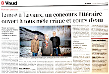 Lanc  Lavaux, un concours littraire ouvert  tous mle crime et cours d'eau - 24 Heures, le 13 dcembre 2021 (cliquer ICI)