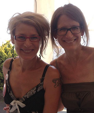 Sabine et Hlne Dormond  Livres sur les Quais, Morges en 2016