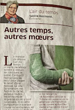Autre temps, autres moeurs - Sabine Dormond - Article paru dans L'air du temps de Riviera-Chablais le 10 janvier 2024