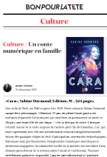 Cara, Sabine Dormond - Bon pour la tête, 10 décembre 2021 (cliquer ICI)
