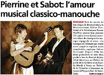 Article paru dans Presse Hebdo le 11 mai 2006