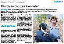 Article paru dans Le Régional le 30 septembre 2009