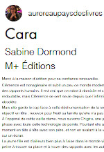 CARA, Sabine Dormond - Aurore au pays des livres, 6 octobre 2021 (cliquer ICI)