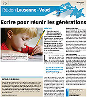Atelier intergénérationnel - Le Régional, 16 mars 2016 (cliquer ICI)
